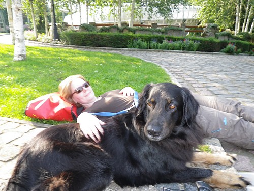 Amita im Park