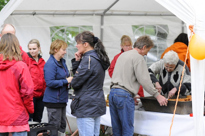 das Buffet ist eröffnet